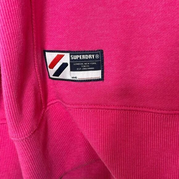 SuperDry Code Logo Appliqué Crew Sweatshirt - Women’s US XS/S - Picture 5 of 7
